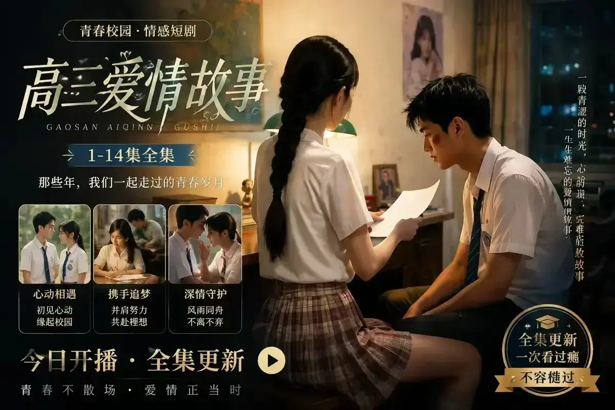 《B中爱情故事》未删减完整版4KHDR画质-AI短剧高清在线观看-百度网盘资源下载