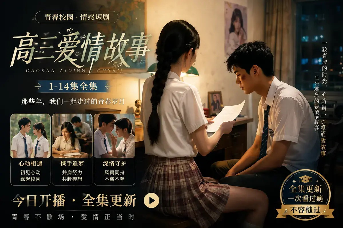 🔥全网刷屏AI短剧《AI短剧B中爱情故事》全集免费看-AI黄果真人短剧高清中字未删减版-迅雷夸克网盘分享-AI短剧B中爱情故事补习篇与过去篇无卡顿在线观看